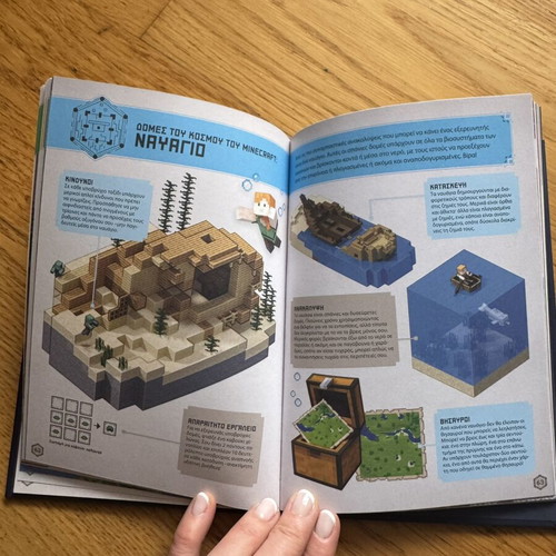 Minecraft Explorer's Handbook 2024 official Mojang, like new