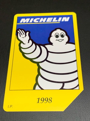 Telecom Italia Michelin 1998 L.5000 phone cards used, pack of 2