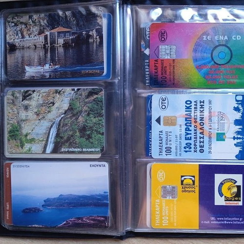 Phone cards set of 36, 1997-1998 period, album 4