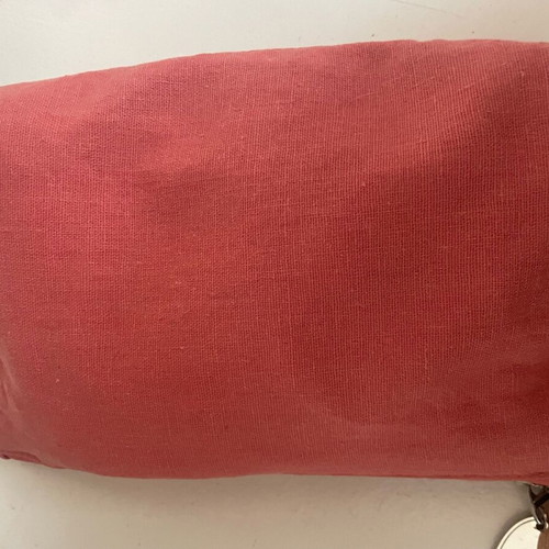 Chloe pink fabric toiletry bag