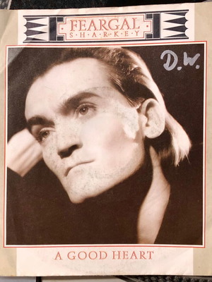 Feargal Sharkey A Good Heart βινύλιο single 7" 45 RPM μεταχειρισμένο