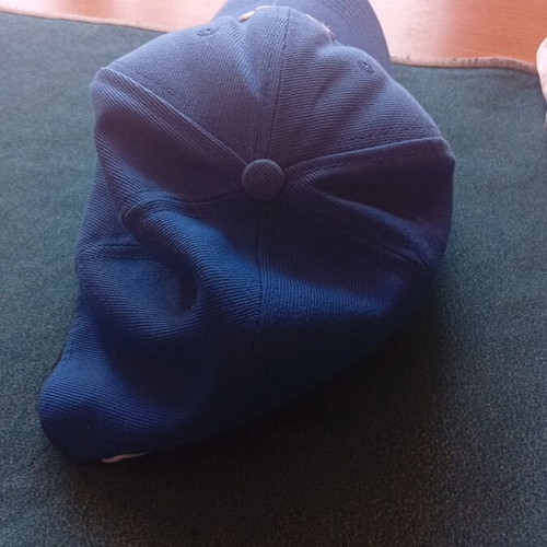 New Era blue cap used, fits NY