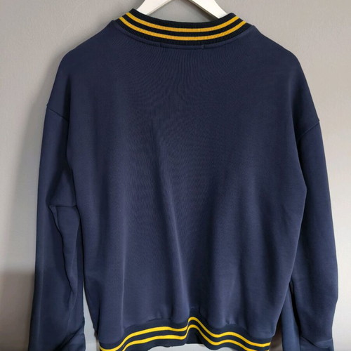 8 by YOOX cardigan blue and yellow like new, size XL