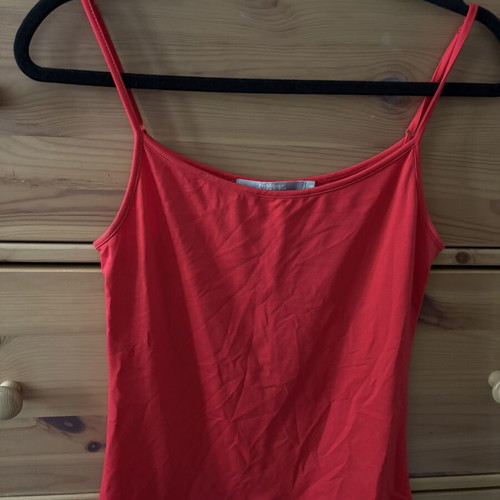 Top size S red by In Wear like new