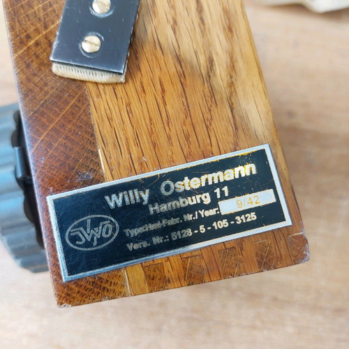 Third Reich German Optical Telegraph 1942 used, collectible