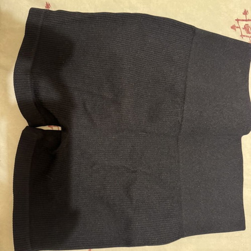 Cycling yoga mini shorts black like new with shaping bands