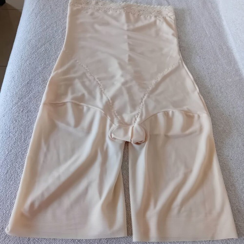 Women's full-body shaping bodysuit new, beige, size Large