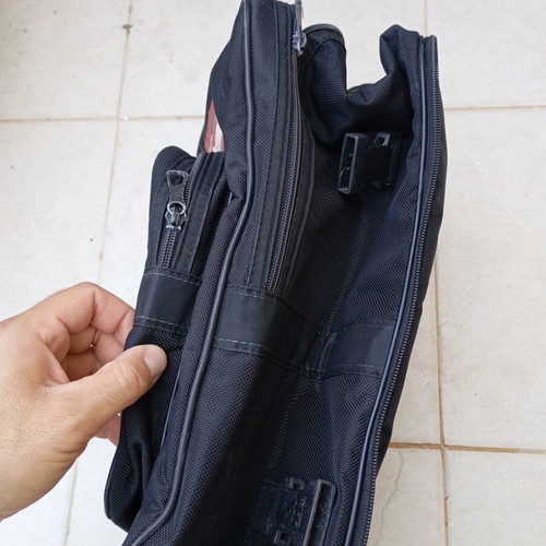 Glover Motorcycle Tank Bag used, spacious main compartment