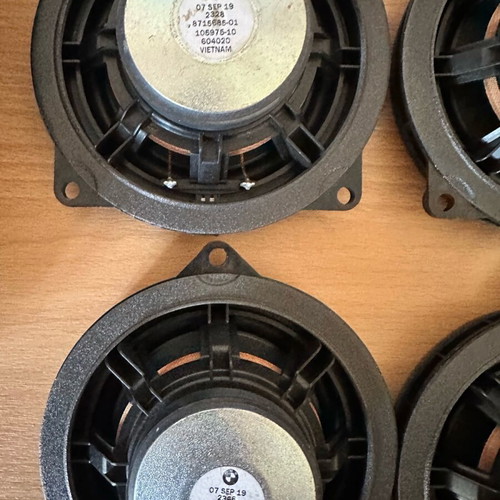 Mini Cooper 2015 speakers used, full set