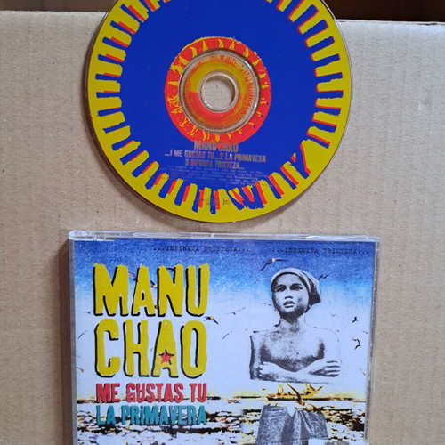 Manu Chao Me Gustas Tu La Primavera CD single like new