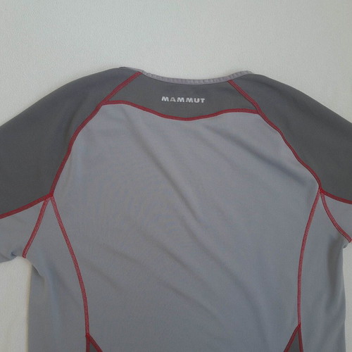 Mammut men's sports hiking T-shirt size L, gray