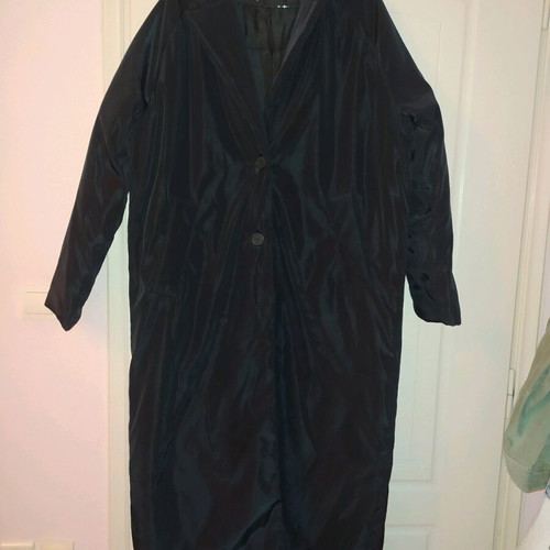 LeGer long waterproof jacket black like new size M