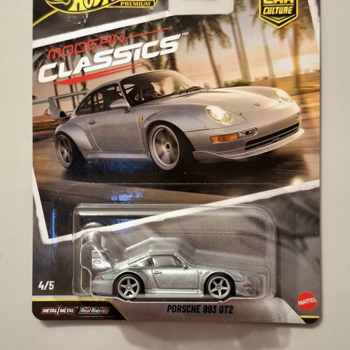 Porsche 993 GT2 Hot Wheels Premium modern classics new