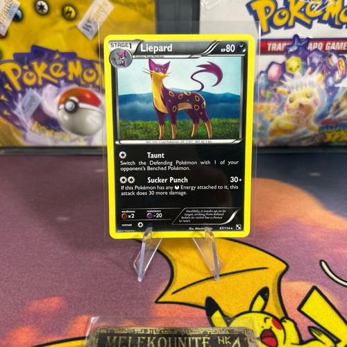 Pokemon card Liepard Black&white set σπάνιο σαν καινούργιο