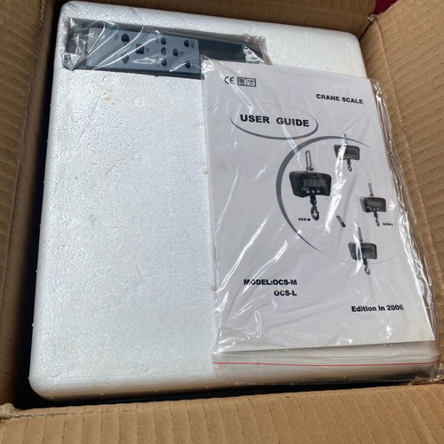 Crane electronic scale 500kg new with remote control