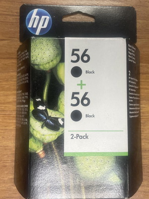 HP Ink 56 Black new 2-pack