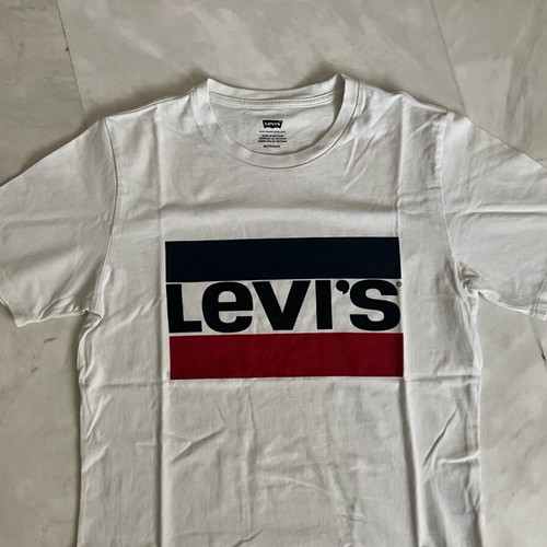 Levis men's short sleeve XS like new, white