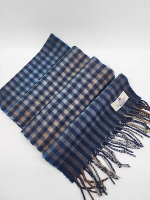 Winter lambswool scarf House of SCOTLAND checked, like new