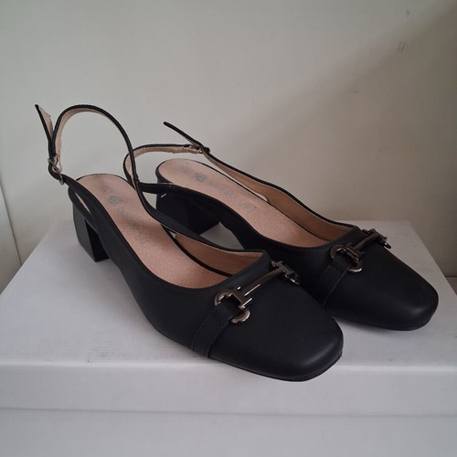 Women's black platform sandals size 41 new