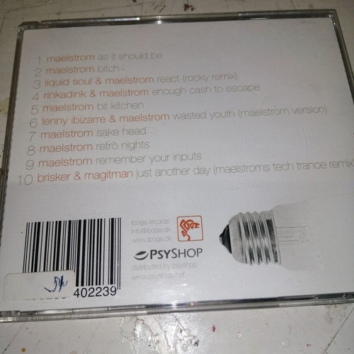 Maelstrom Lights On CD like new, electronic progressive house trance