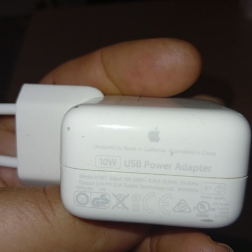 Apple 10w charger used PowerAdapter