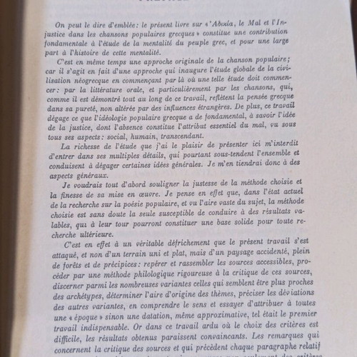 Adikia book used, French language