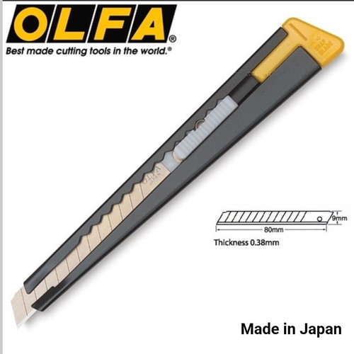 Olfa metal cutter from Japan new with 9mm snap-off blade