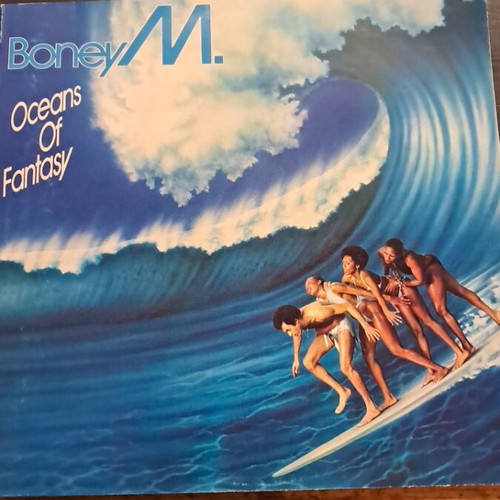 Oceans of Fantasy Boney M record used, perfect condition