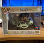 One Piece Luffy with Going Merry Funko Pop μεταχειρισμένο