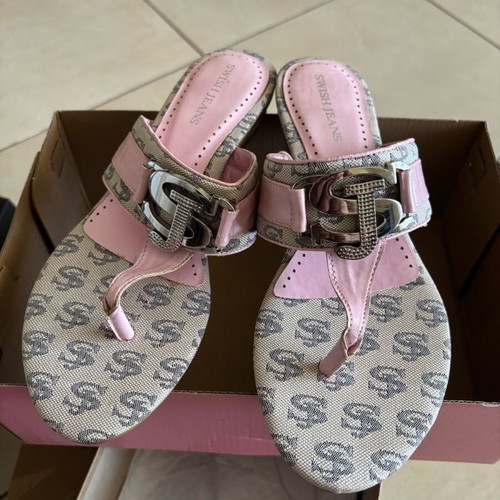 Swiss Jeans slippers size 36 pink new
