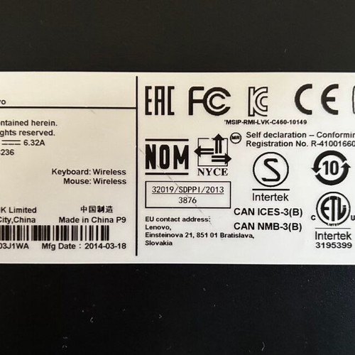 Lenovo C460 All in one PC computer like new
