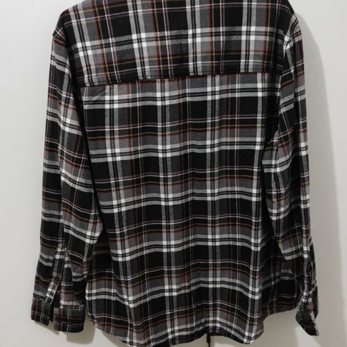 H&M Plaid Men's Shirt like new, gray multicolor, size M