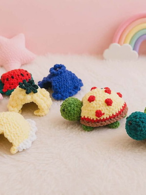 Turtle toys with interchangeable colorful shells, new