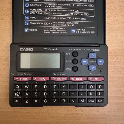Casio Databank DC-4000 like new