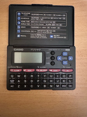 Casio Databank DC-4000 like new