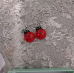 Earrings with ladybugs new