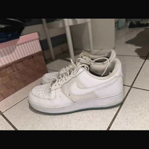 Nike Airforce used white sneakers size 43.5
