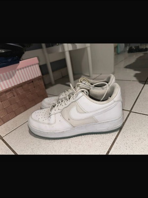 Nike Airforce used white sneakers size 43.5
