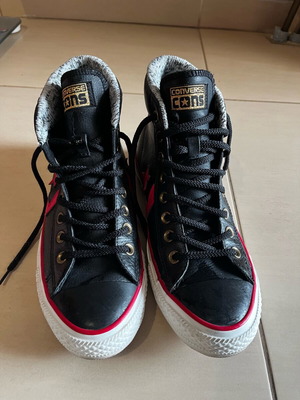 Converse boots like new, black, size 40, genuine leather