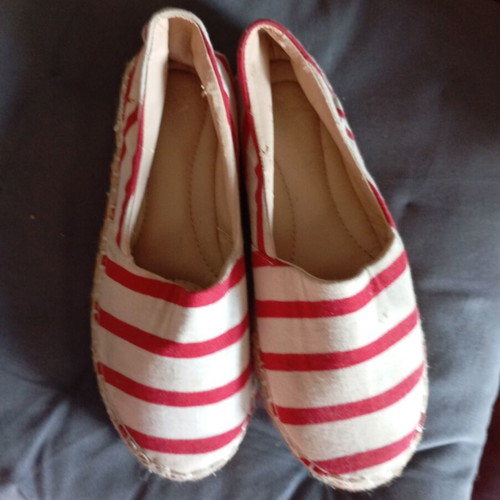Axel summer slippers used, size 36, multicolor