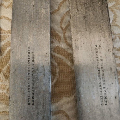 Sheffield Cutlery Set used, Victorian era, 5 pieces, England