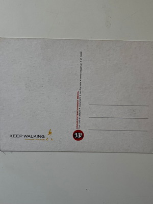 Johnnie Walker Postcard like new