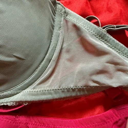H&M Balcony Bras 3 Pieces Size 75C Like New, Lace Details