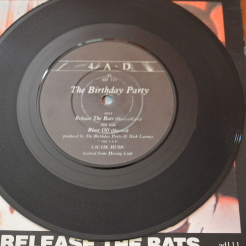 The Birthday Party Release The Bats 7'' Single punk, like new