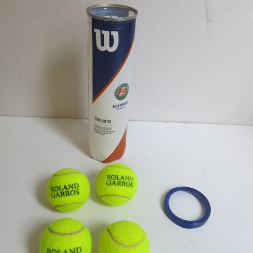 Wilson Roland Garros All Court tennis balls new, set of 4