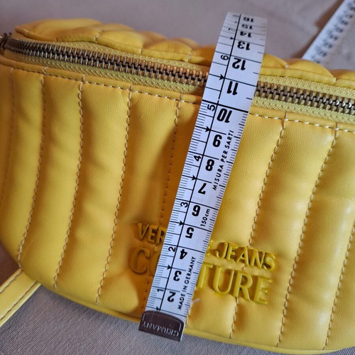 Versace waist bag used, yellow