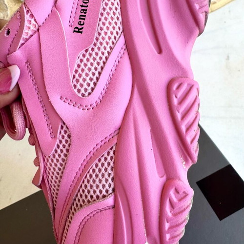Renato Garini sneakers used, pastel pink, size 40