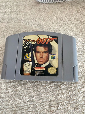 Gold 007 μεταχειρισμένο παιχνίδι Nintendo 64 αμερικανικό