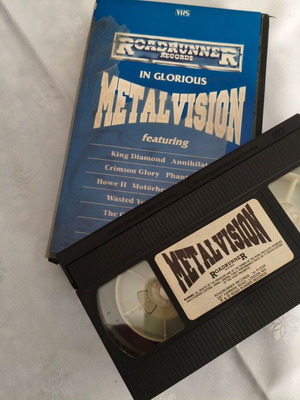 Metalvision Vintage VHS κασέτα 1990, σαν καινούργιο