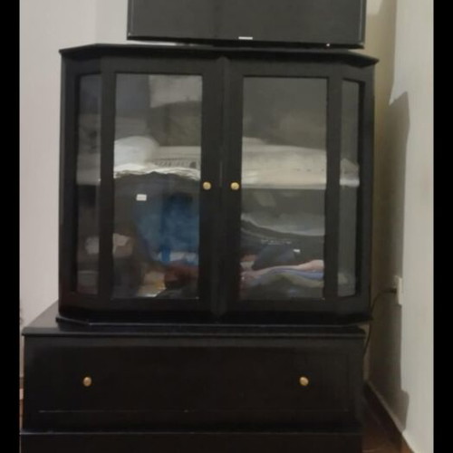 Wardrobe and 2 large bedside tables used